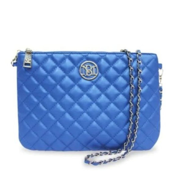 Badgley Mischka Bags Badgley Mischka Quilted Chain Crossbody Bag